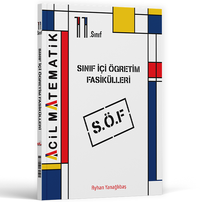 *ACİL 11.SINIF SET SÖF 3 FASİKÜL MATEMATİK - 24-25